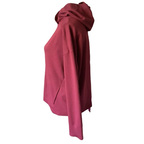 Avia Women's Athleisure Tie Back Hoodie in Red Balm Size Small - Picture 7 of 12